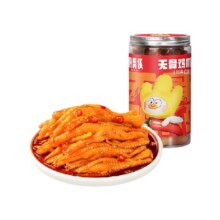 88vip：脱骨侠 川香红油香辣无骨鸡爪1000g29.49元