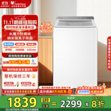 小天鹅（LittleSwan）12公斤大容量变频波轮洗衣机全自动水魔方防缠绕  除菌除螨 六重减震平衡一级能效 TB12VE20DW2249元 (券后省50)