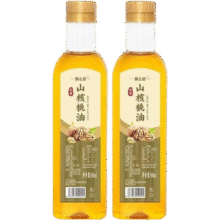正宗级压榨无添加核桃油一纯冷榨热炒凉拌食用油 山核桃油 500ml5元