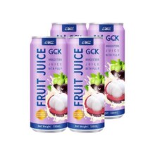 27000 GCK 100%进口山竹果肉果汁 330ml*4瓶 需换购16.9元+1.28元凑单