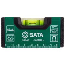 世达（SATA）91640 迷你家用高精度带磁水平尺100MM5.65元（需领券）