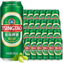 青岛啤酒 经典系列浓郁麦香500ml*24听+赠赠白啤330ml*6听87.71元