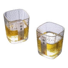 锤纹杯 初雪  200ml 2只 鱼鳞透明1元