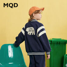 MQD 马骑顿 男童中大童棒球服简约休闲外套94元