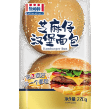 20点：山姆在售同款 曼可顿芝麻汉堡胚220g(4组）*1袋*2件