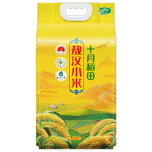 十月稻田 赤峰黄小米 5斤（内蒙古敖汉旗小米 早餐粥米 五谷杂粮2.5kg）49.9元 (券后省20,月销4000+)