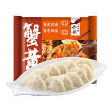 船歌鱼水饺【会员专享】蟹黄水饺230g 健康早餐夜宵 手工速冻饺子 生鲜速食29.9元 (券后省20)