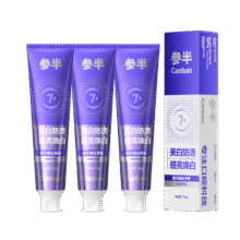 参半星宇璨白牙膏 亮白美白去烟渍去黄牙垢清新铃兰味 130g10.9元（需领券）