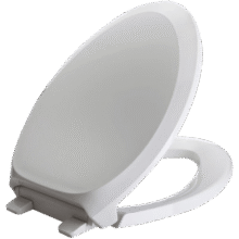 科勒（KOHLER）法弧型坐便盖板马桶坐便器V型盖板 4713T-0 PP缓降盖板445mm