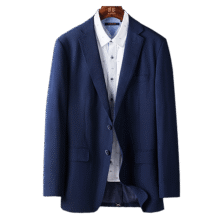 超V：罗蒙 100%羊毛经典男士西服舒适西装男士外套男士西装75元（0.6折）