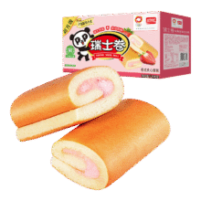 盼盼 瑞士卷 饼干蛋糕下午茶早餐糕点休闲食品软面包 草莓味1250g20.41元