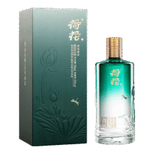荷花春启 中秋送礼 53度酱香型白酒礼盒 贵州名酒 纯粮坤沙 自饮口粮 53度 500mL 1瓶 春启125元 (券后省20)