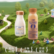 兰格格 草原活菌/炭烧风味蒙古熟酸奶 210g*15瓶