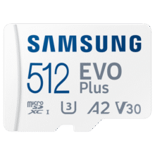 三星（SAMSUNG）512GB TF(MicroSD)存储卡 EVO白卡 U3A2V30 运动相机无人机内存卡 支持4K视频 读160MB/s写120MB/s258.9元 (月销2000+)