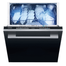 预售、PLUS：西门子 SIEMENS 黑魔镜636Ultra16套+3嵌入式洗碗机微米蒸汽洗一键单消毒单烘干抽湿烘干3.0 SJ43HB08KC
