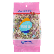 首购：孔福面馆 多彩蝴蝶面500g、0盐4.53元包邮（需试用）