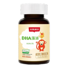 斯利安小斯利安DHA新西兰原装进口帝斯曼海藻油婴幼儿童学生青少年  120粒*1瓶【防伪可查 正品保证】