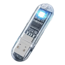 usb智能语音小夜灯 2个0.01元（需领券）