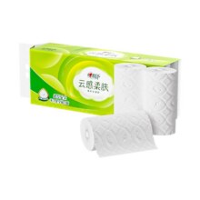 心相印 云感4层柔肤卷纸70克*10卷8.32元