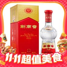 京东PLUS：剑南春 水晶剑 浓香型 年份随机 52度 500mL 6瓶 非原箱发货券后2280元