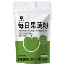 西知堂每日果蔬粉苹果味(5g*5)25g羽衣甘蓝粉蔬菜粉健身膳食纤维代餐粉1元（京东试用每日必试）