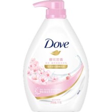 Dove 多芬 滋养美肤沐浴乳 樱花甜香 1000g23.66元（需领券）
