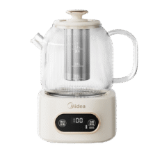 美的（Midea）0胶水全玻璃全自动养生壶 1.2L大容量办公室多功能茶漏煮茶壶 烧水壶24h恒温可煮小米 1.2L 0胶水全玻璃带滤网MK-YS12B102167.4元 (券后省0.9)