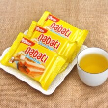 丽芝士 威化饼干 芝士奶酪味 零食休闲 小吃食品0.9元/3包 包邮（3人团）