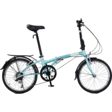 大行（DAHON）折叠自行车20英寸超轻6速通勤折叠单车HAT061 绿色