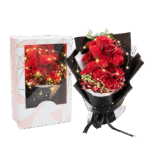 AIMORNY16朵康乃馨玫瑰香皂花同城配送非鲜花七夕情人节生日礼物送女友88元 (券后省50)