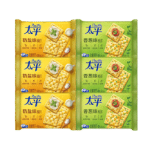 太平 苏打饼干100gX6