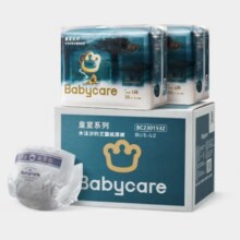 双11、PLUS：babycare 皇室木法沙的王国 L码 纸尿裤 35片*2包 共70片折38.9元/包，合77.8元/件，共233.4元（每件返37元超市卡后）