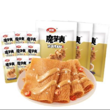 再降价、天降福利：卫龙 魔芋爽麻酱味素毛肚 60包15.29元包邮+358淘金币（需领券+88VIP会员）