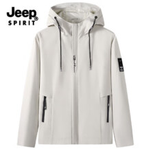 JEEP SPIRIT吉普 男士运动夹克外套59元、最低46.1元