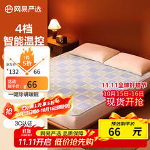 网易严选 双区控温抗菌电热毯 印花绿色 150cm*80cm
