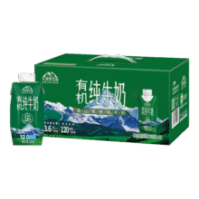 天润（terun）有机纯牛奶 新疆喀拉峻雪山草原梦幻盖早餐奶生牛乳 年货送礼盒装 200g*12盒【新品】50.9元 (券后省25)