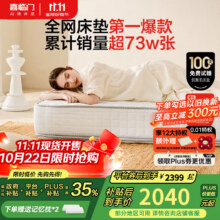 喜临门白骑士床垫政府补贴加厚进口乳胶护脊黄麻 独袋弹簧家用 白骑士plus【指定尺寸闪送】 1.8*2米1686.94元（需领券）