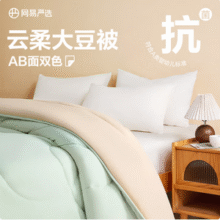 网易严选 A类云感深睡大豆被 冬被 3980g/220*240cm新低116.77元包邮