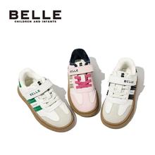 保暖服饰：BeLLE 百丽 儿童加绒保暖板鞋