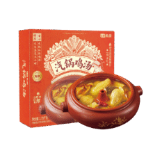 七鲜私厨 菌菇汽锅鸡汤1.73kg30.48元包邮（需试用）