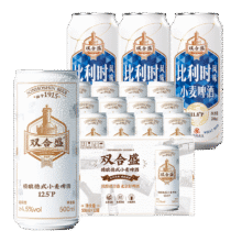 双合盛 精酿啤酒 500ml*15罐*4件180元（合45元/件）