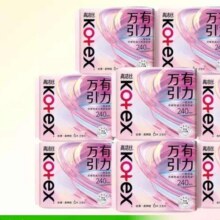 88VIP：kotex 高洁丝 万有引力日用卫生巾240mm*6片*8包 共48片
