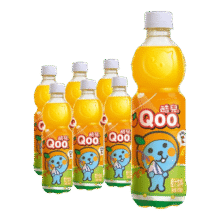 可口可乐 美汁源酷儿橙汁 450ml*6瓶13.9元包邮
