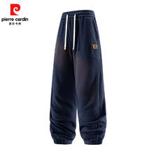 pierre cardin 皮尔·卡丹 春秋款男士摇粒绒保暖休闲束脚长裤 JH-K88券后49.9元