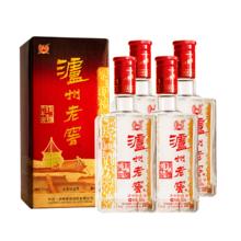 泸州老窖 六年窖头曲 52%vol 浓香型白酒 500ml*4瓶