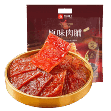 良品铺子原味肉脯500g 自营靖江风味高蛋白鸡肉干肉脯独立小包装 休闲零食24.9元（需领券）