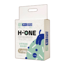憨仕 白茶爆款猫砂混合豆腐猫砂 2.4kg*2包12.8元(合6.4元/包)