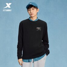 卫衣卖到T恤价！特步 男女同款休闲圆领卫衣/卫裤 多款多色￥29.96 1.5折