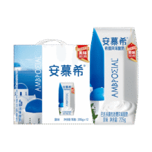 安慕希 希腊风味酸奶205g*12盒*2件75.6元（合37.8元/件）
