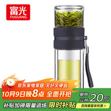 富光 泡茶师系列 G1609-SH-240 双层玻璃杯 240ml48.48元